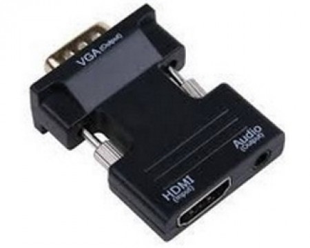 FAST ASIA Adapter-konvertor VGA - HDMI plug in