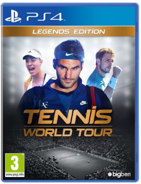 PS4 Tennis World Tour Legends Edition (  ) 