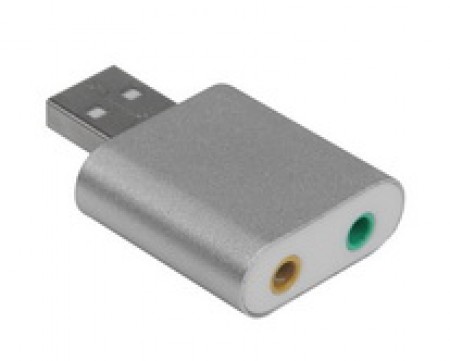 FAST ASIA Zvucna karta USB 2.0 metalna