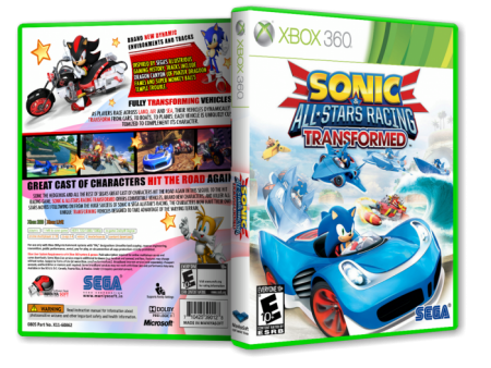 XBOX360 Sega & Sonic All Star Racing Transformed