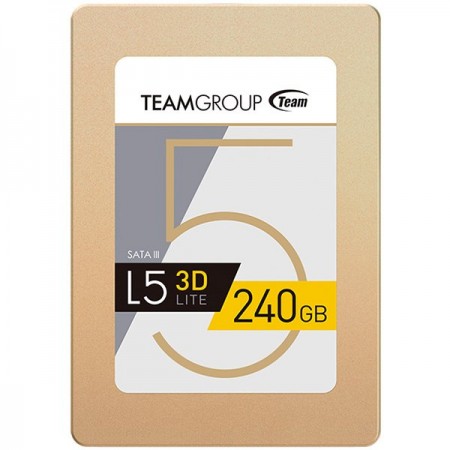 TEAM GROUP 2.5 STD SATA3 L5 LITE 3D 7mm 240GB RETAIL (T253TD240G3C101)