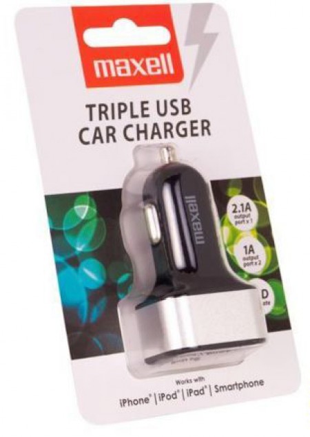 Maxell Triple Car charger
