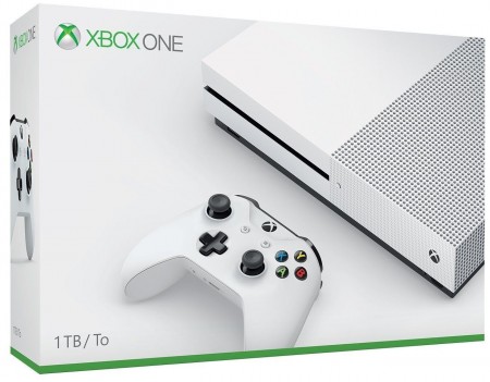 Microsoft XBoxOne S 1TB White + Sea of Thieves