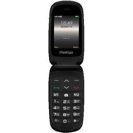 Prestigio (PFP1242DUOBLACK_EN) Grace B1 Dual SIM Black 