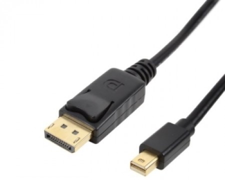 E-GREEN mini DisplayPort (M) - DisplayPort (M) 1.5m crni