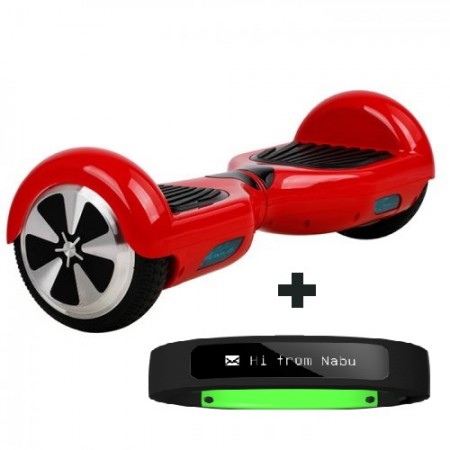 KooWheel S36 Self Balancing Wheel 6.5 Red + Razer Nabu Green 2015 - M/L (  ) 