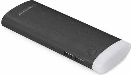 Esperanza EMP114K Powerbank Fermion 10000mAh Black