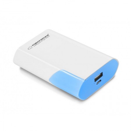 Esperanza EMP111WB Powerbank Boson 6000mAh White/Blue