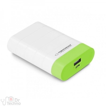 Esperanza EMP110WG Powerbank Graviton 4800mAh White/Green