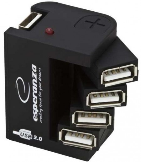 Esperanza EA126  USB Hub 2.0 - 4 porta