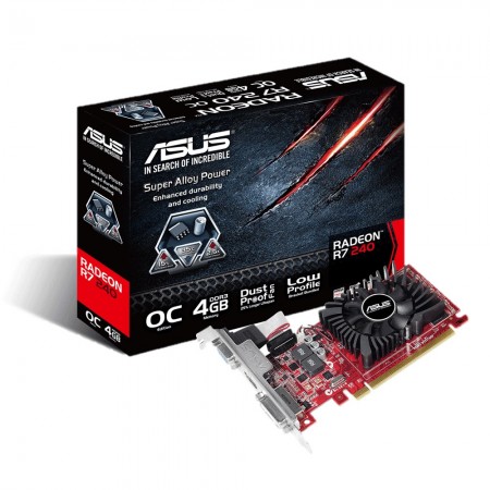 Asus AMD R7 240 4GB 128bit R7240-OC-4GD3-L