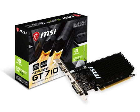 MSI nVidia GeForce GT 710 2GB 64bit GT 710 2GD3H LP