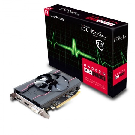 SAPPHIRE AMD Radeon RX 550 4GB 128bit PULSE RX 550 4G D5 (11268-15-20G)