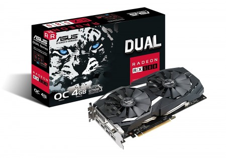 Asus (DUAL-RX580-4G) AMD RX 580 4GB GDDR5