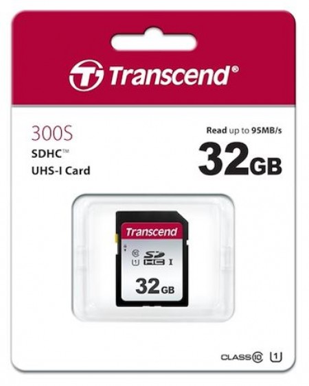 Transcend (TS32GSDC300S) 32GB HC SD UHS-I U3 Memorijska Kartica