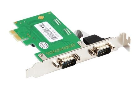 Intellinet (RS232,DB-9) PCIE 2X serial port Kontroler