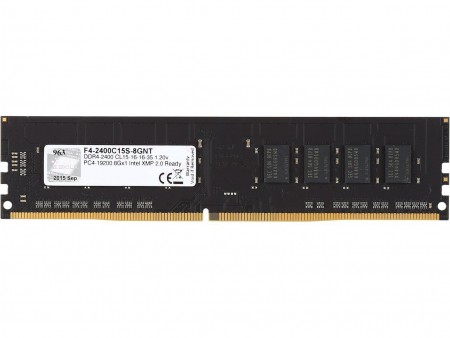 G.SKILL DIMM DDR4 8GB 2400MHz F4-2400C15S-8GNT