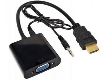 HDMI (M)-VGA (F) i aduio kabl 3.5mm