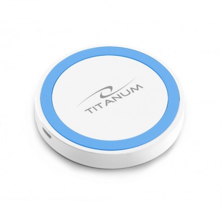 Titanum TZ112WB Bežični Punjač za Telefon White/Blue
