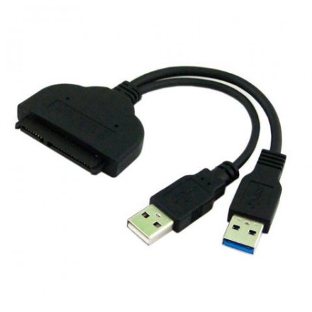 Adapter S-ATA to USB 2.0+USB 3.0