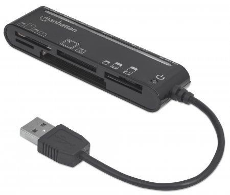 MH adapter USB 2.0 Muški79-u-1 čitač kartica, crni