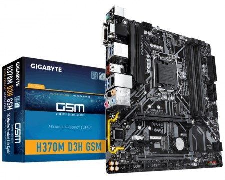 1151 GIGABYTE 8th gen H370M D3H GSM rev.1.0