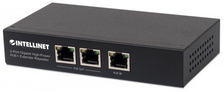 Intellinet (561266) Switch PoE+ 2Port Gigabit Extender-Repeater