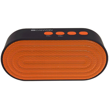 CANYON (CNE-CBTSP3BO) Bluetooth Speaker Black and Orange 