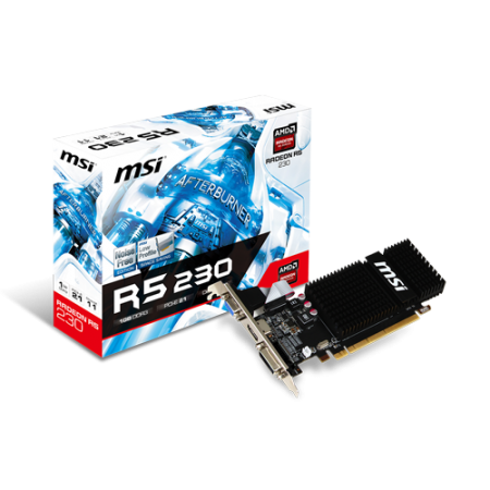 MSI AMD Radeon R5 230 1GB DDR3 R5230-1GD3H LP