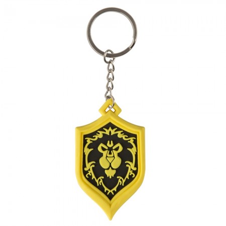 World Of Warcraft Alliance Pride Keychain 