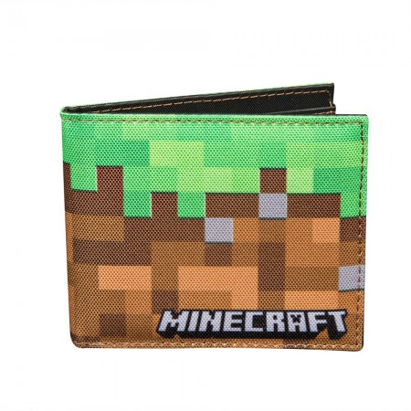 Minecraft Dirt Bi-Fold Wallet 