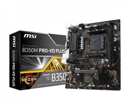 AM4 MSI B350M PRO-VDH Plus