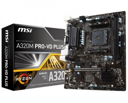 AM4 MSI A320M PRO-VD Plus