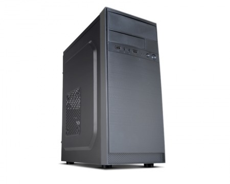 EWE PC Intel Core i5-6400 4GB DDR4 500GB SATA III Intel HD DVD-rw 500W Win10Pro E-Tech Black USB Mis+Tastatura