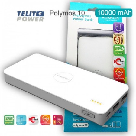 Power Bank Polymos 10 Air   ROMOSS 10000mAh ( 357 ) 