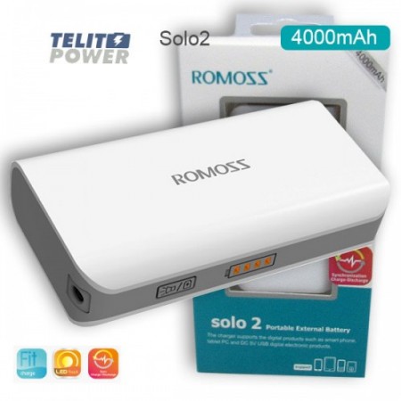 Power Bank Solo 2  ROMOSS 4000mAh ( 355 ) 