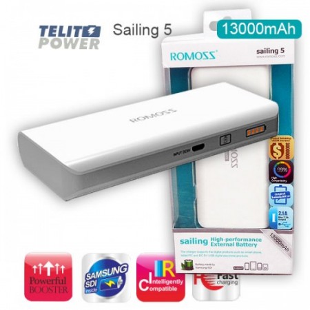 Power Bank Sailing 5  ROMOSS 13000mAh ( 353 ) 