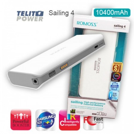 Power Bank Sailing 4  ROMOSS 10400mAh ( 351 ) 