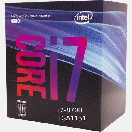 Intel (I78700) Core i7-8700 Coffee Lake 6-Core 3.2 GHz (4.6 GHz Turbo) LGA 1151