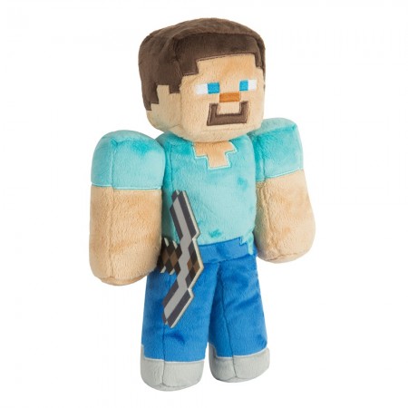 Minecraft 12 Steve Plush With Hang Tag (  ) 