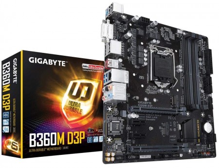 1151 Gigabyte B360M D3P rev.1.0