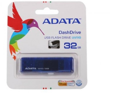 A-DATA 32GB (AUV110-32G-RBL) USB 2.0 plavi