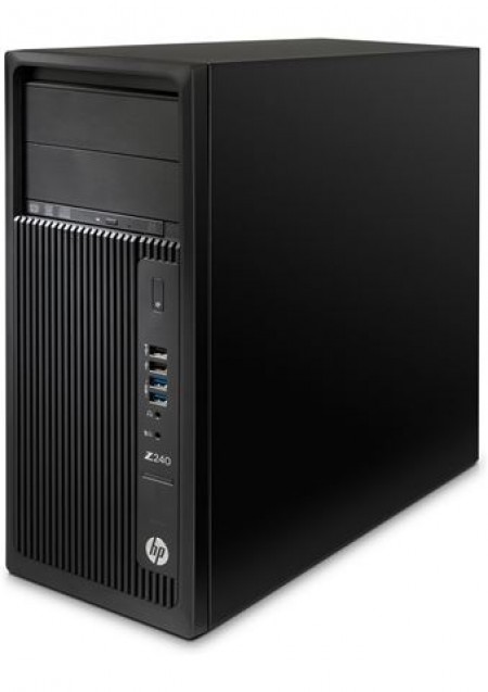 HP Z240 (1WV60EA)  Intel Xeon E3-1245 v6 4GB DDR4 256GB SSD Intel HD DVDrw 400W Win10Pro Workstation