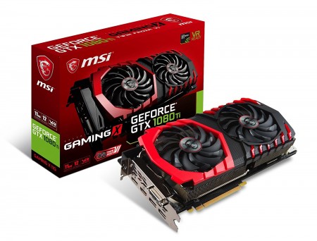 MSI nVidia GeForce GTX 1080 Ti 11GB 352bit GTX 1080 Ti GAMING X 11G