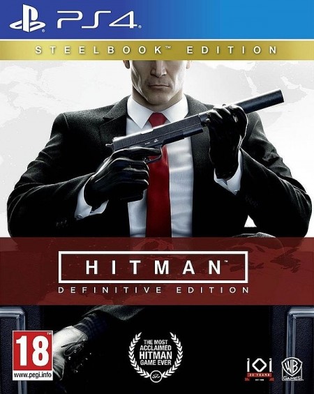 PS4 Hitman: Definitive Steelbook Edition 