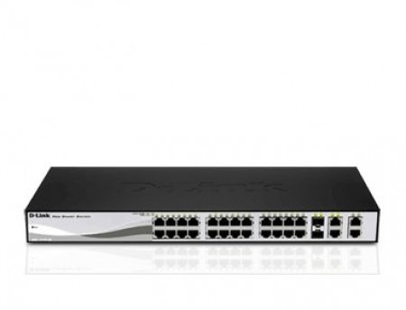 D-LINK DES-1210-28 24-port + 2-port Switch