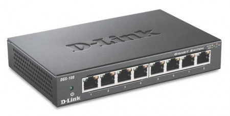 D-LINK DGS-108 8-port Switch