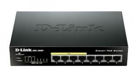 D-LINK DGS-1008P 8port PoE switch