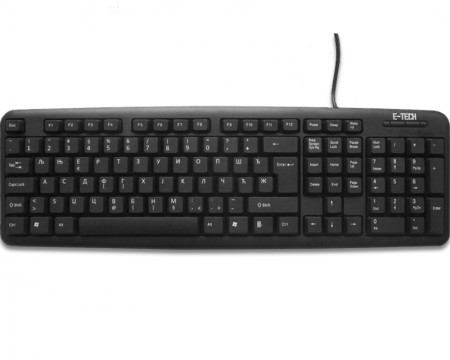 Etech E-5050 USB YU crna tastatura