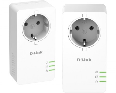 D-LINK DHP-P601AV PowerLine AV2 1000 Passthrough mrežni starter kit